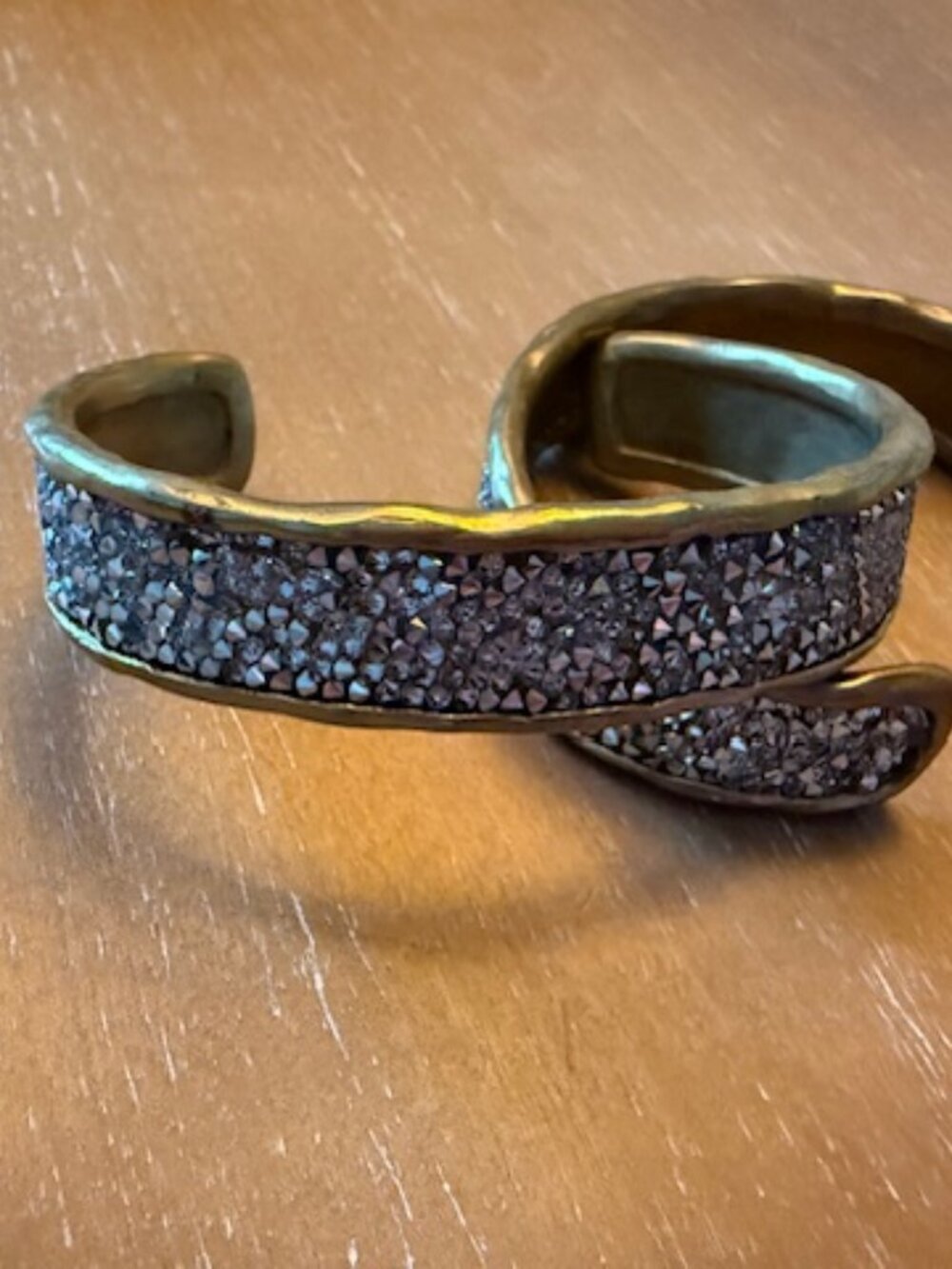 WAXING POETIC DRUSY CUFF BRACELET.2